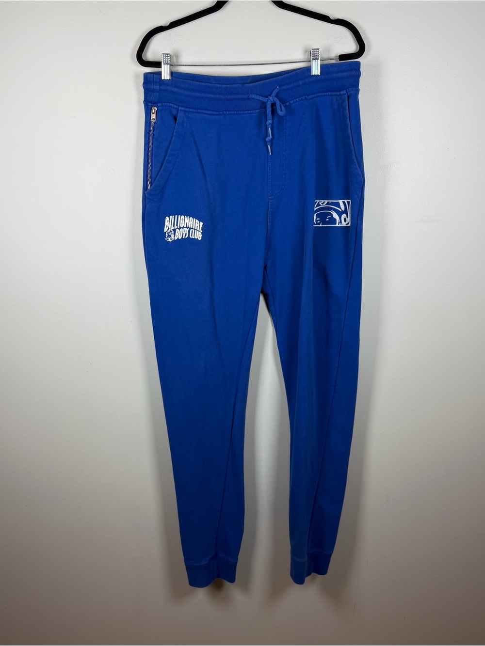 Billionaire Boys Club Sweatpants Jogger Logo Streetwear Men’s XL Blue Graphic